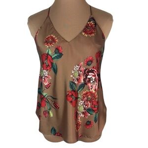 Vicolo Italy floral camisole halter top